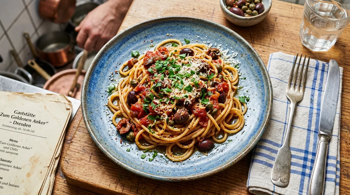 Cannabis Pasta Puttanesca