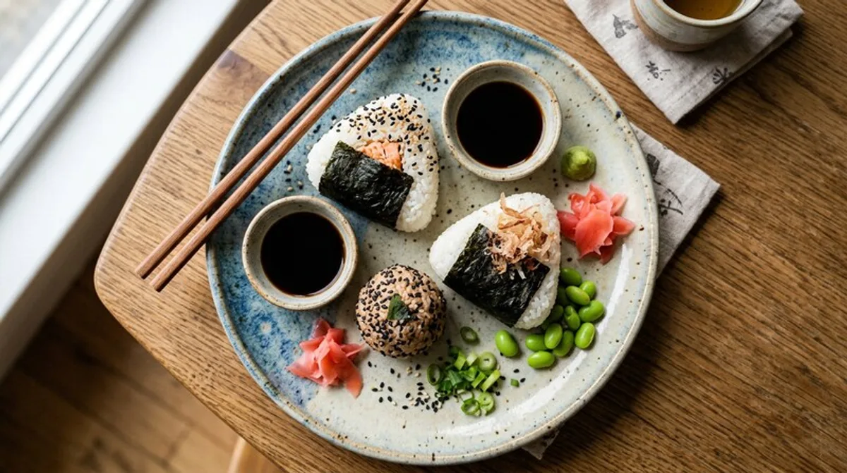 Cannabis-Reisbällchen (Onigiri)