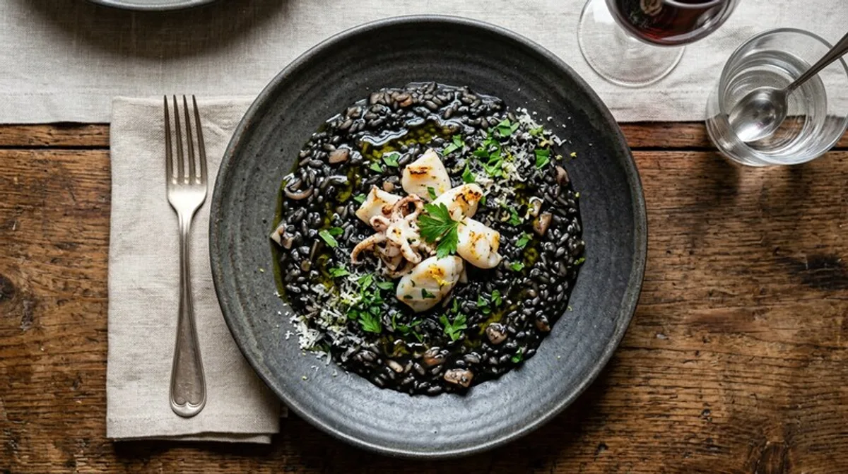 Cannabis Black Risotto