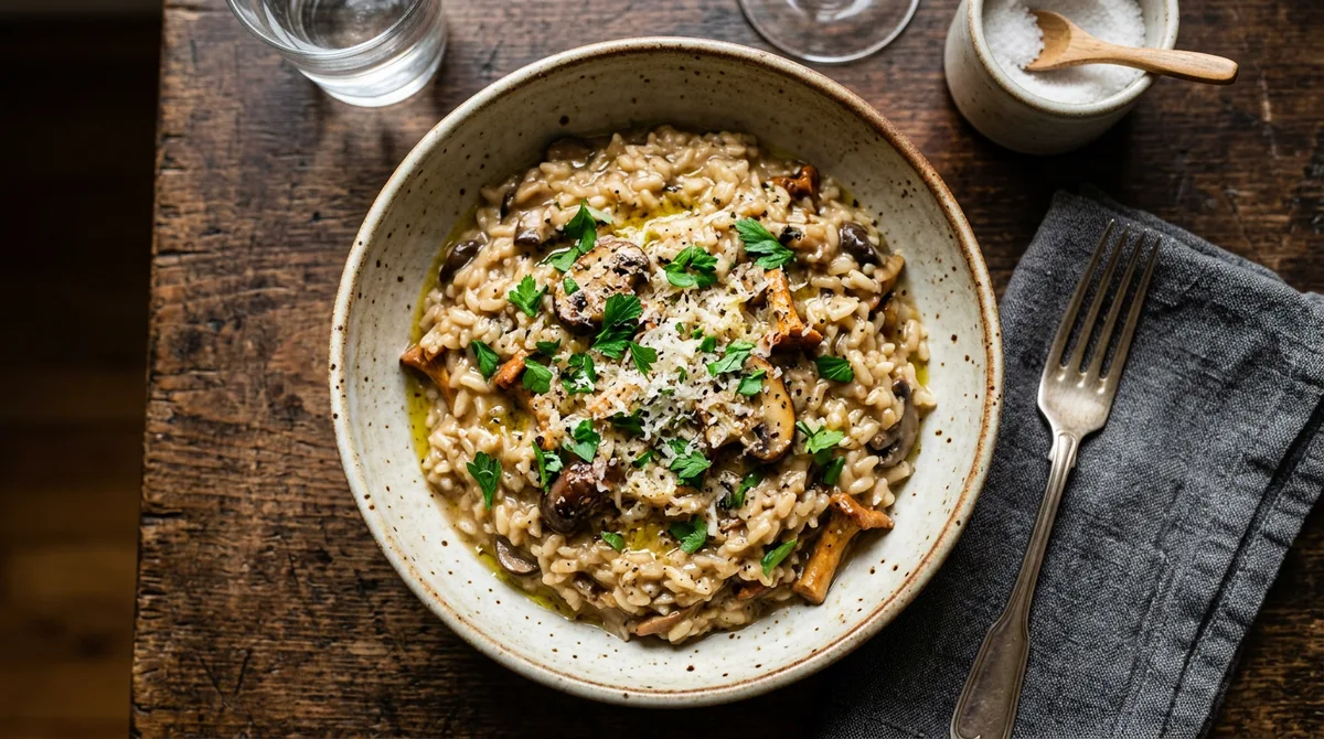 Cannabis Risotto ai Funghi