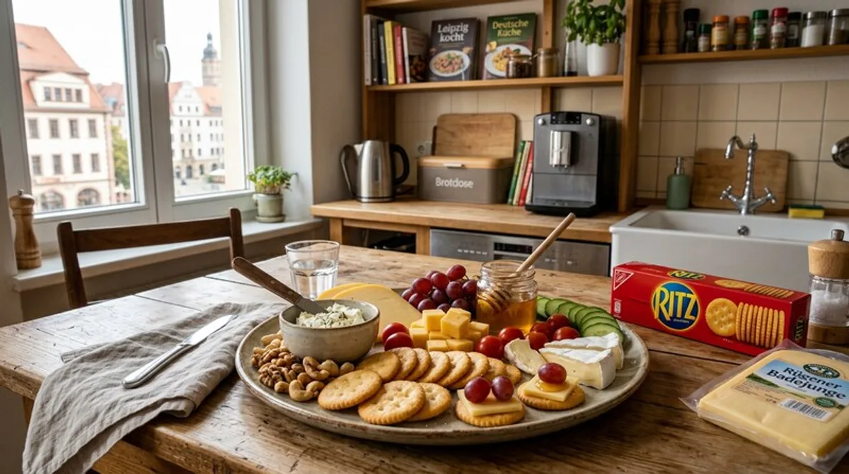 Cannabis Ritz Cracker Käseplatte