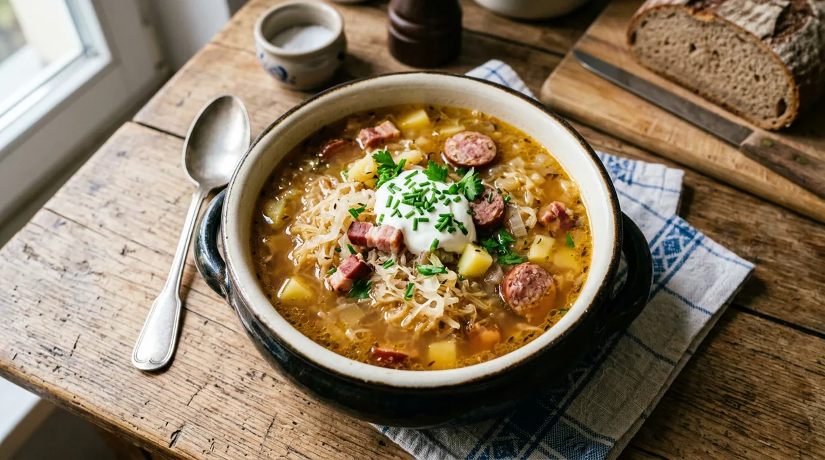 Cannabis Sauerkrautsuppe