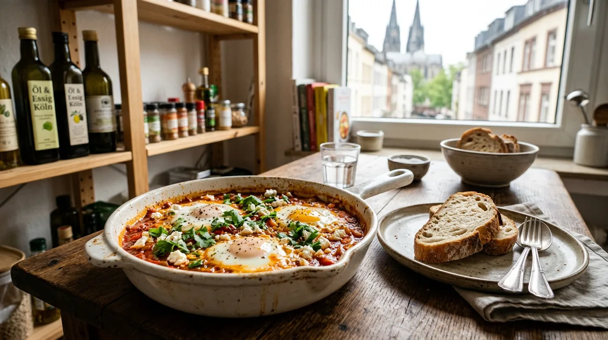 Weiße Cannabis-Shakshuka