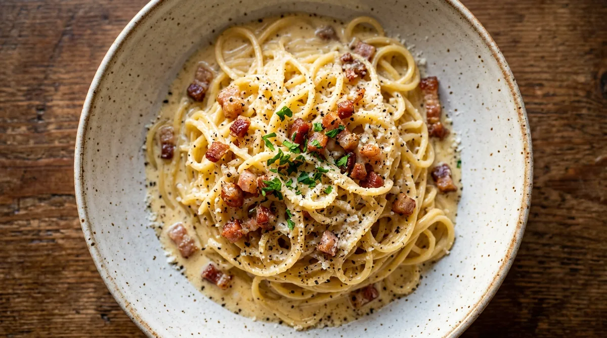 Cannabis Spaghetti Carbonara