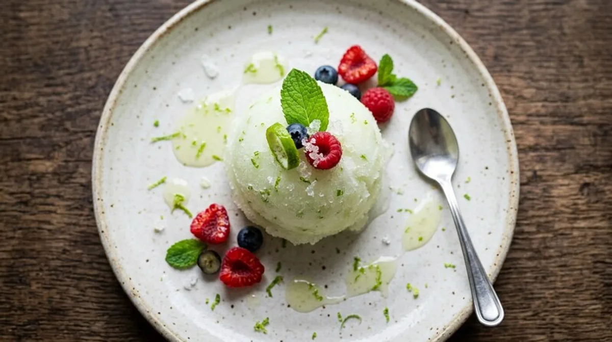 Cannabis Sprite Sorbet