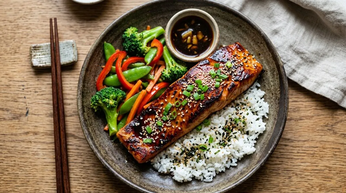 Cannabis-Teriyaki-Lachs