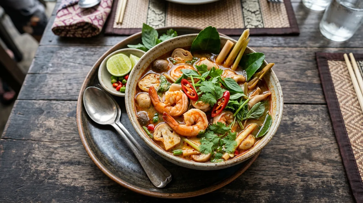 Cannabis Tom Yum Soup