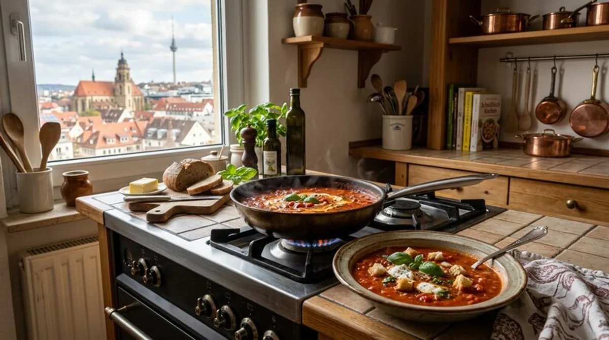 Cannabis Tomatensuppe