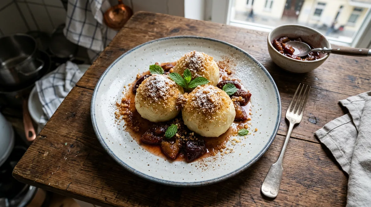 Cannabis Topfenknödel
