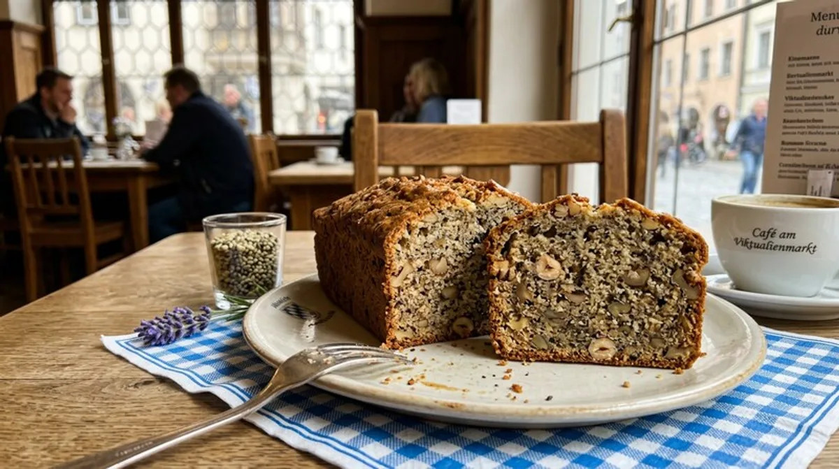 Veganer Nusskuchen Hanf