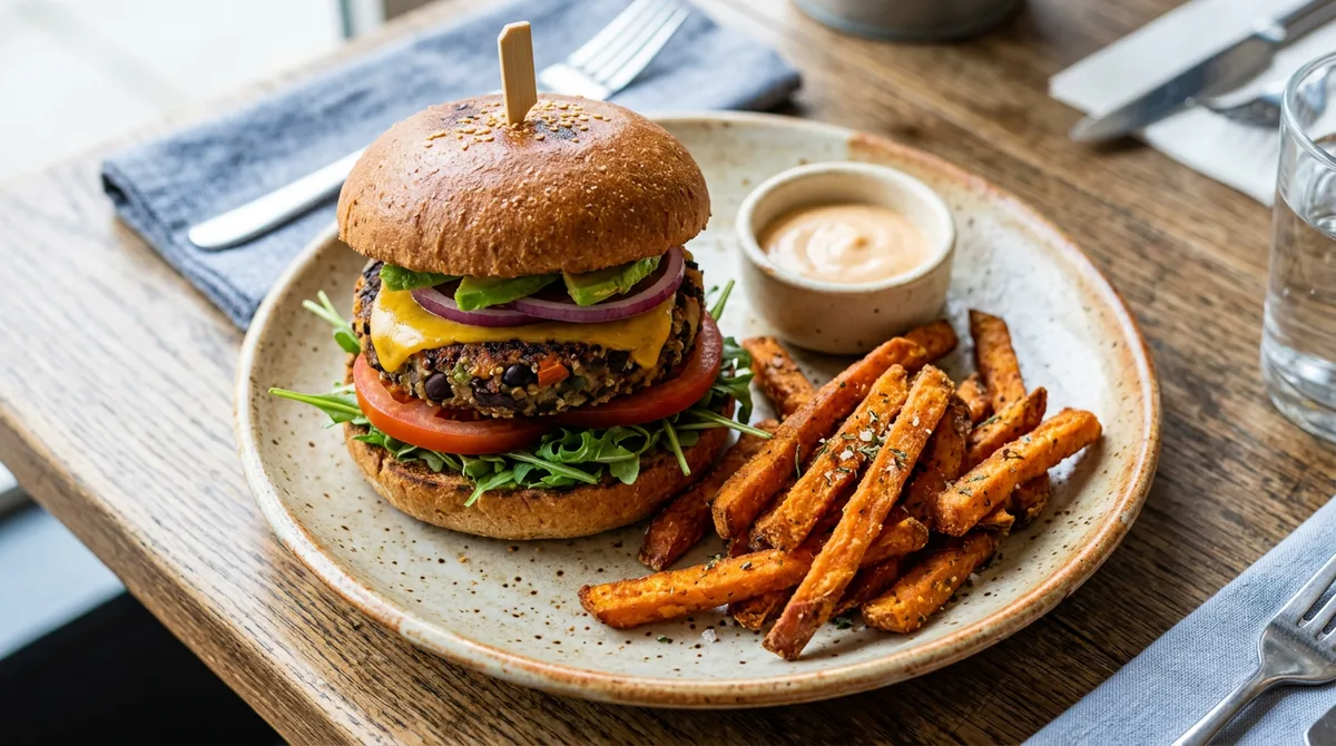 Cannabis-Veggie-Burger
