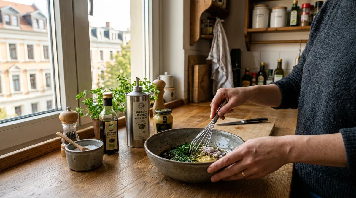 Cannabis Zitronen-Vinaigrette