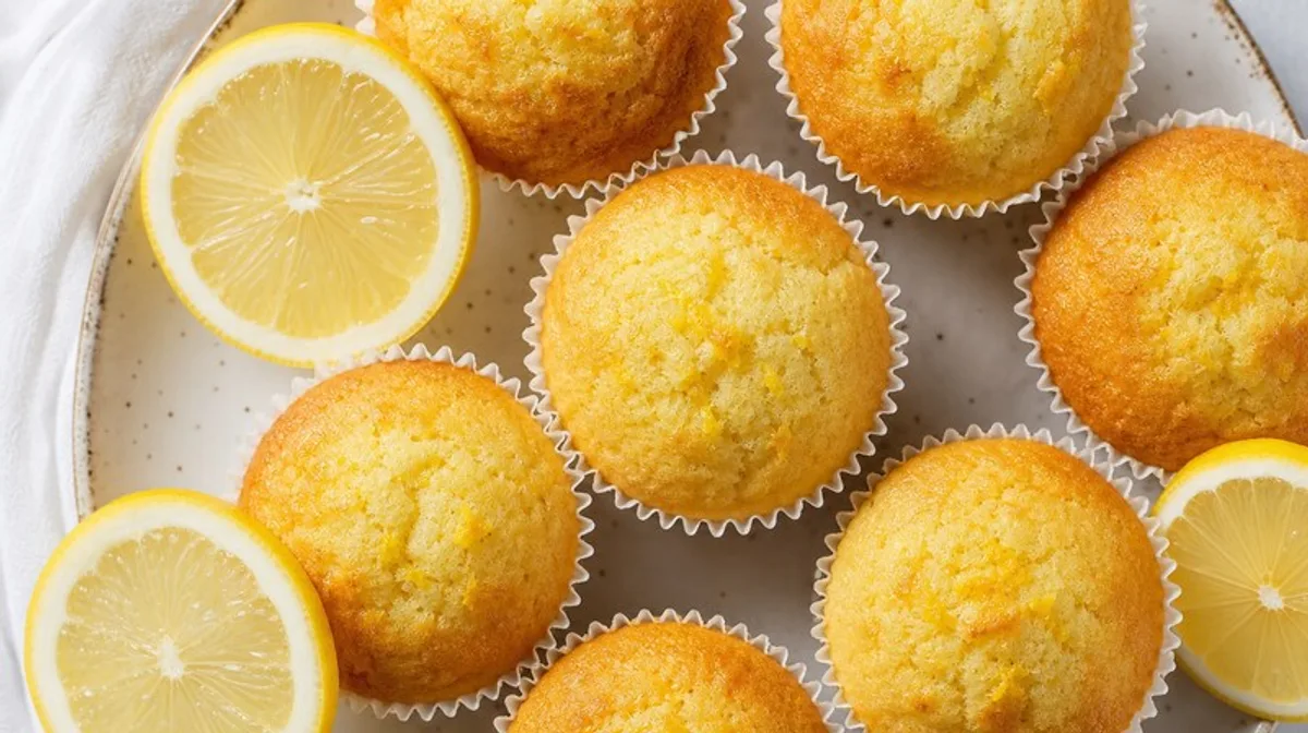 Cannabis-Zitronenmuffins