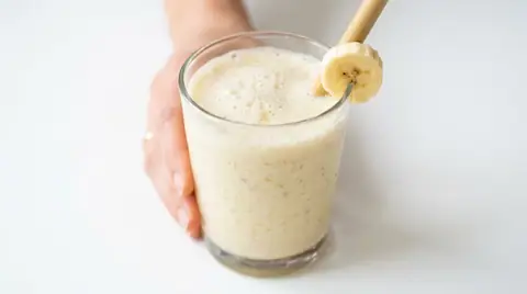 Cannabis-Bananenmilch