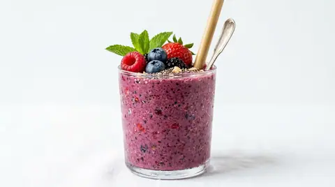 Cannabis-Berry Smoothie
