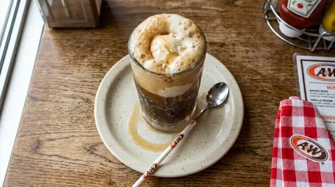 Cannabis A&W Root Beer Float