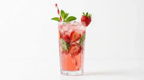 Cannabis Erdbeer-Limonade