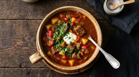 Cannabis Gulaschsuppe