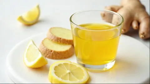Cannabis-Ingwer-Shot