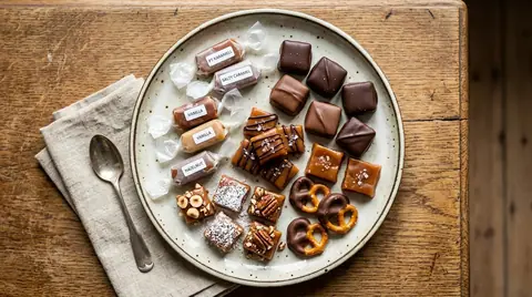 Cannabis-Karamell-Bonbons