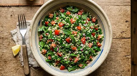 Cannabis-Tabouleh
