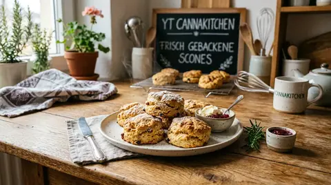 The Canna Kitchen: Klassische Cannabis-Scones