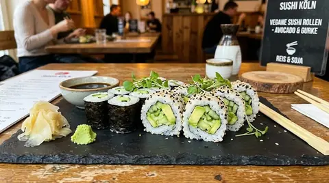 Vegane Sushi Rolls