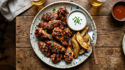 Cannabis-BBQ-Chicken-Wings