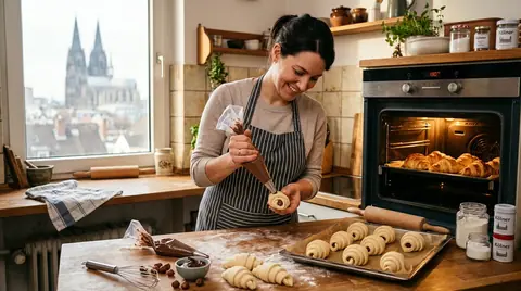 Cannabis-Croissant-Füllung