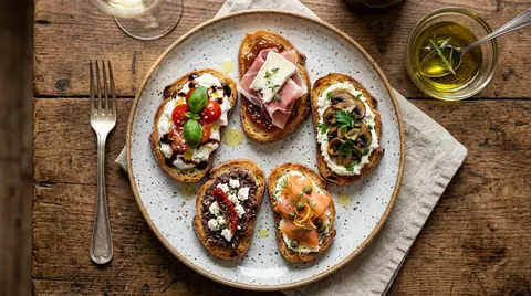 Cannabis Crostini