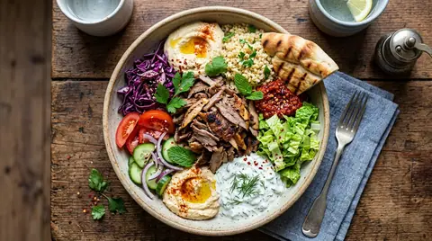 Cannabis Döner Bowl