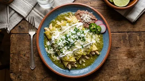 Cannabis Enchiladas Verdes