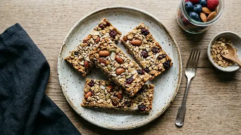 Cannabis-Granola-Riegel selbstgemacht