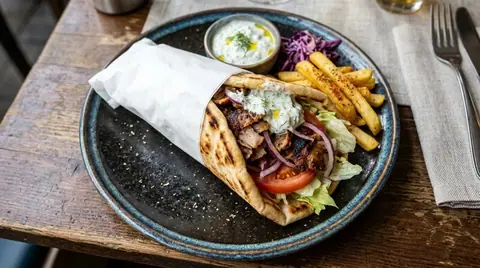 Cannabis Gyros Wrap