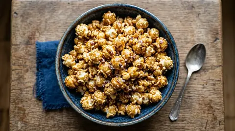 Cannabis-Karamell-Popcorn (Sucht-Potenzial-Snack)