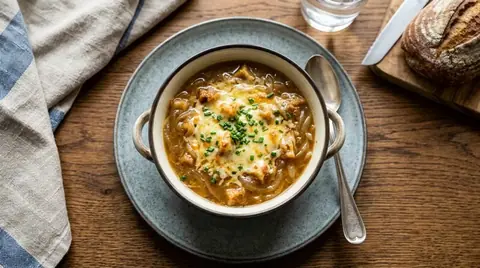 Cannabis Knorr Zwiebelsuppe — Französisch & Verfeinert
