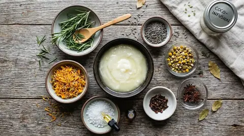 Kokosöl-Cannabis-Infusion