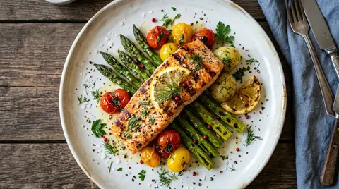 Cannabis-Lachs vom Grill