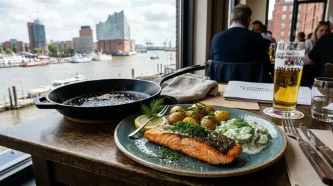 Cannabis-Lachsfilet mit Dill