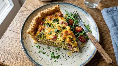 Cannabis Leerdammer Quiche