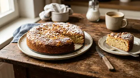 Cannabis Mandelkuchen