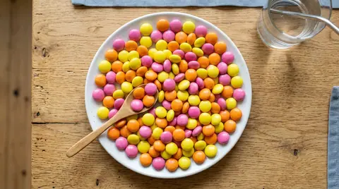 Cannabis Mentos Frucht-Bonbons