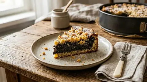Cannabis-Mohntorte