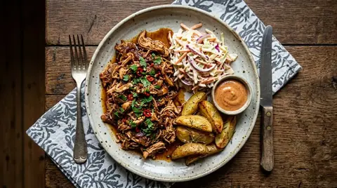 Cannabis-Pulled Chicken
