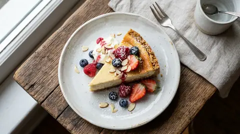 Cannabis-Quark-Cheesecake