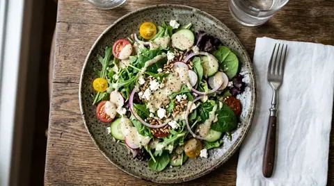 Cannabis-Salatdressing
