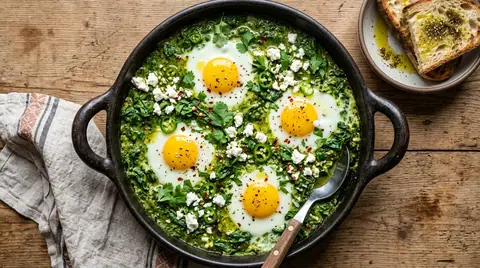 Cannabis Shakshuka Verde