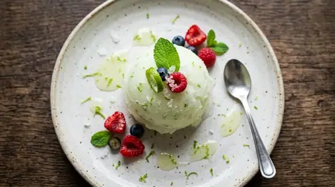 Cannabis Sprite Sorbet