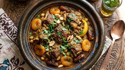 Cannabis-Lammtajine