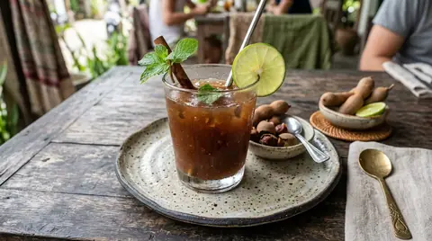 Cannabis Tamarinden-Drink